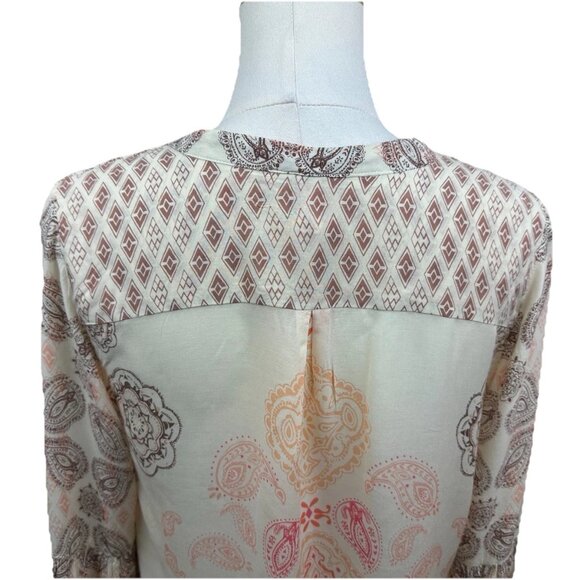 Free People Peacemaker Bohemian Printed High-Low Dress - Medium - Worn 1 Time - Picture 10 of 14